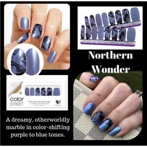 Color Street Nail Polish Northern Wonder. New in sealed package.